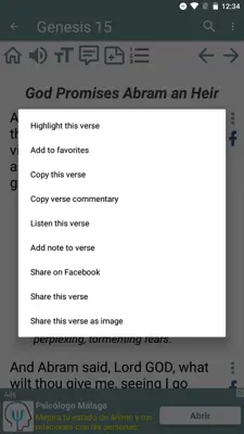 Study Bible with explanation android App screenshot 5